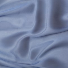 Satin-Faced Twill Organza – Luminous Colonial Blue – Anise Collection Satin-Faced Twill Organza – Luminous Colonial Blue – Anise Collection