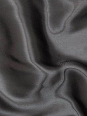 Satin-Faced Twill Organza – Luminous Dark Slate – Anise Collection Satin-Faced Twill Organza – Luminous Dark Slate – Anise Collection