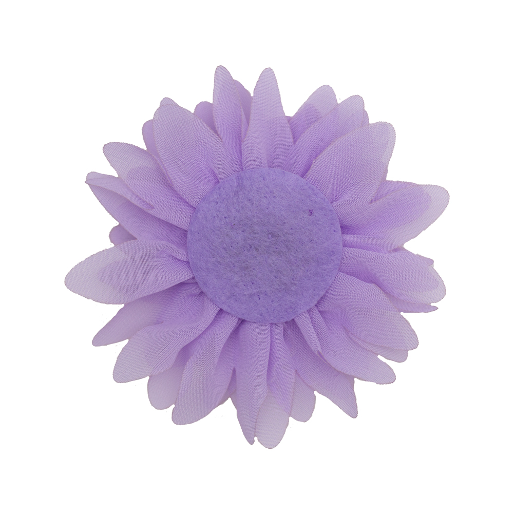Italian Lavender 3D Flower Applique – 4″ Italian Lavender 3D Flower Applique – 4″