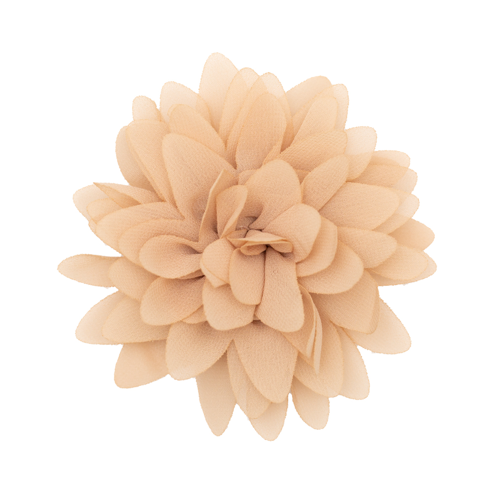 Italian Beige 3D Flower Applique – 4″ Italian Beige 3D Flower Applique – 4″