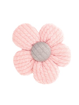 Italian Pink and Gray Flower Applique – 2″ Italian Pink and Gray Flower Applique – 2″