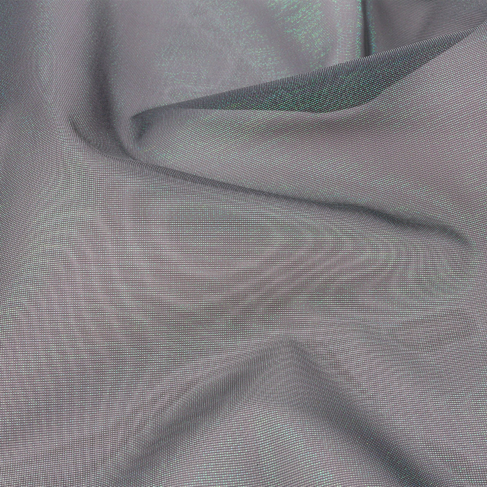 Stiff Polyester Organdy – Black Sparkle – Rhiannon Collection Stiff Polyester Organdy – Black Sparkle – Rhiannon Collection