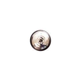 Italian Silver Domed Plastic Shank-Back Button – 16L/10mm Italian Silver Domed Plastic Shank-Back Button – 16L/10mm