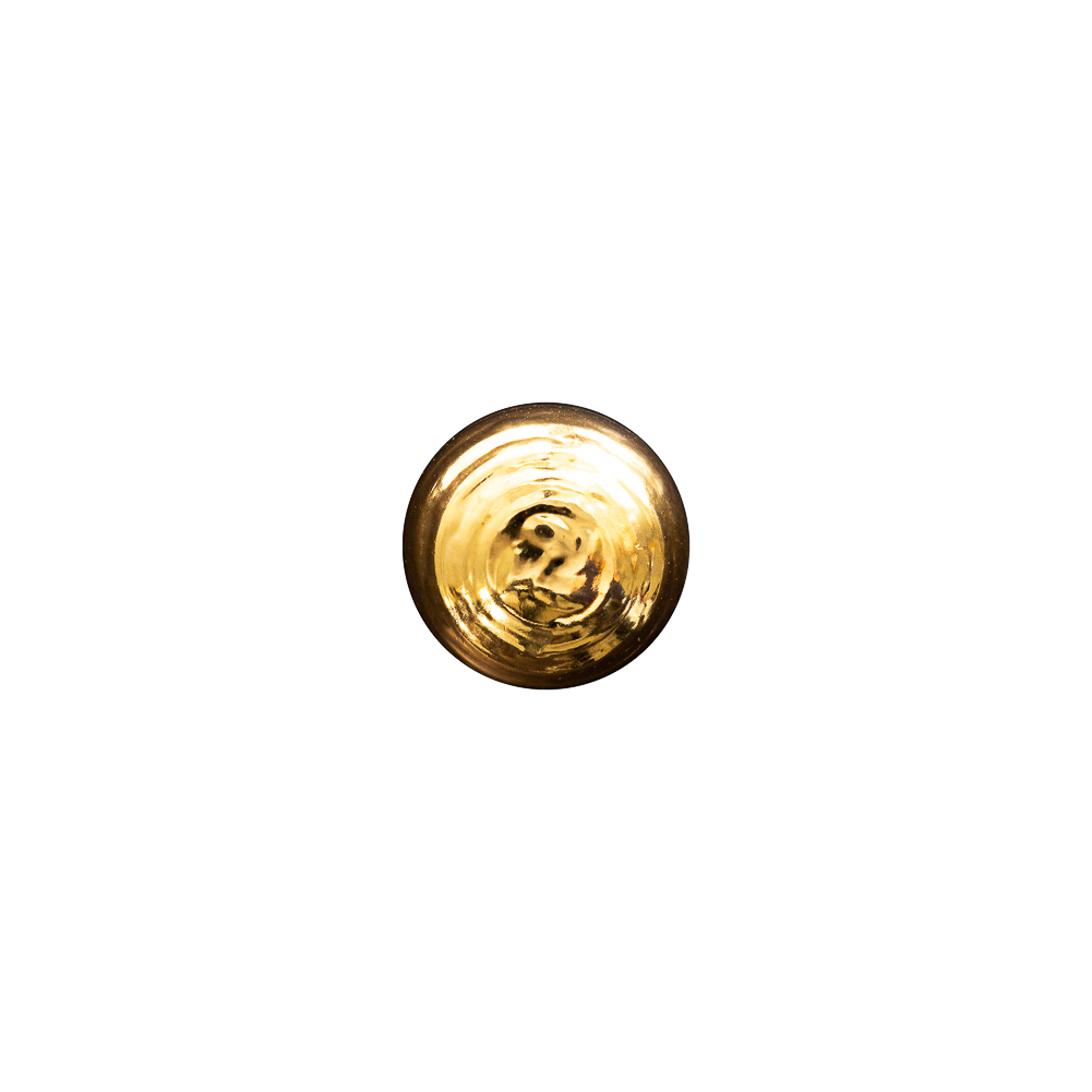 Italian Gold Domed Plastic Shank-Back Button – 16L/10mm Italian Gold Domed Plastic Shank-Back Button – 16L/10mm