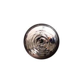 Italian Silver Domed Plastic Shank-Back Button – 28L/18mm Italian Silver Domed Plastic Shank-Back Button – 28L/18mm
