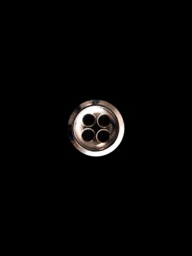 Italian Gunmetal 4-Hole Button – 14L/9mm Italian Gunmetal 4-Hole Button – 14L/9mm
