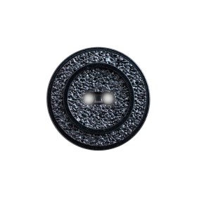 Italian Navy Gravel 2-Hole Button – 36L/23mm Italian Navy Gravel 2-Hole Button – 36L/23mm