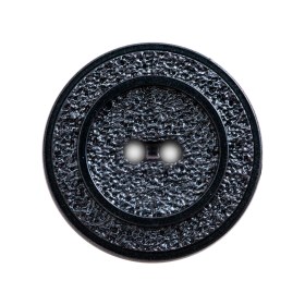 Italian Navy Gravel 2-Hole Button – 44L/28mm Italian Navy Gravel 2-Hole Button – 44L/28mm