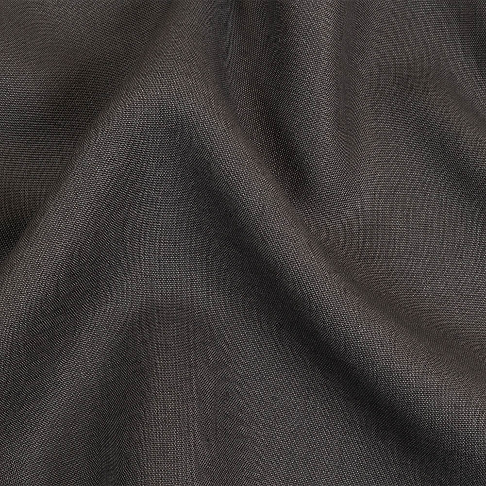 Smoke Gray Heavyweight Linen Woven Smoke Gray Heavyweight Linen Woven