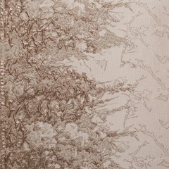 Metallic Peach Blush, Pink Salt and Champagne Abstract Border Brocade Metallic Peach Blush, Pink Salt and Champagne Abstract Border Brocade