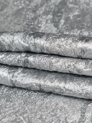 Metallic Matte Silver Abstract Luxury Brocade Metallic Matte Silver Abstract Luxury Brocade