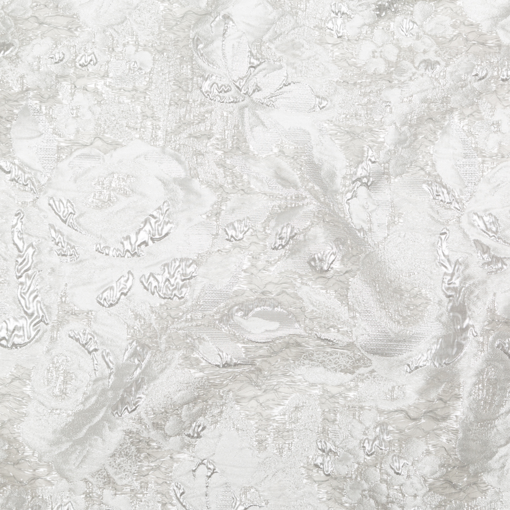 Metallic Silver and Drizzle Rosy Luxury Brocade Metallic Silver and Drizzle Rosy Luxury Brocade