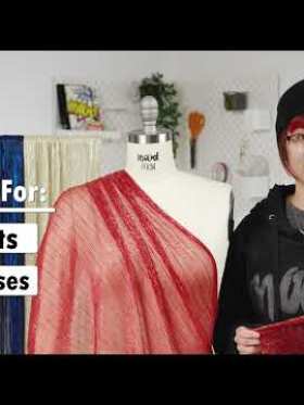 Metallic Stretch Plisse – Baby Blue – Natalia Collection Metallic Stretch Plisse – Baby Blue – Natalia Collection