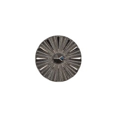 Italian Gunmetal Chrome Plated Floral Nylon Button – 24L/15mm Italian Gunmetal Chrome Plated Floral Nylon Button – 24L/15mm