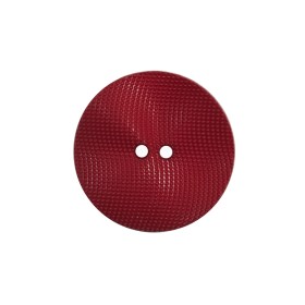 Italian Red Textured Wave Button – 36L/23mm Italian Red Textured Wave Button – 36L/23mm