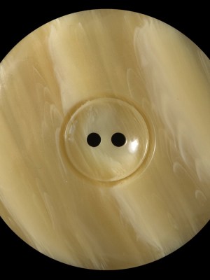 Italian Beige Striated 2-Hole Plastic Button – 64L/40.5mm Italian Beige Striated 2-Hole Plastic Button – 64L/40.5mm