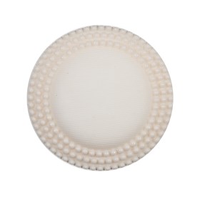 Italian Beige Textured Plastic Button – 44L/28mm Italian Beige Textured Plastic Button – 44L/28mm