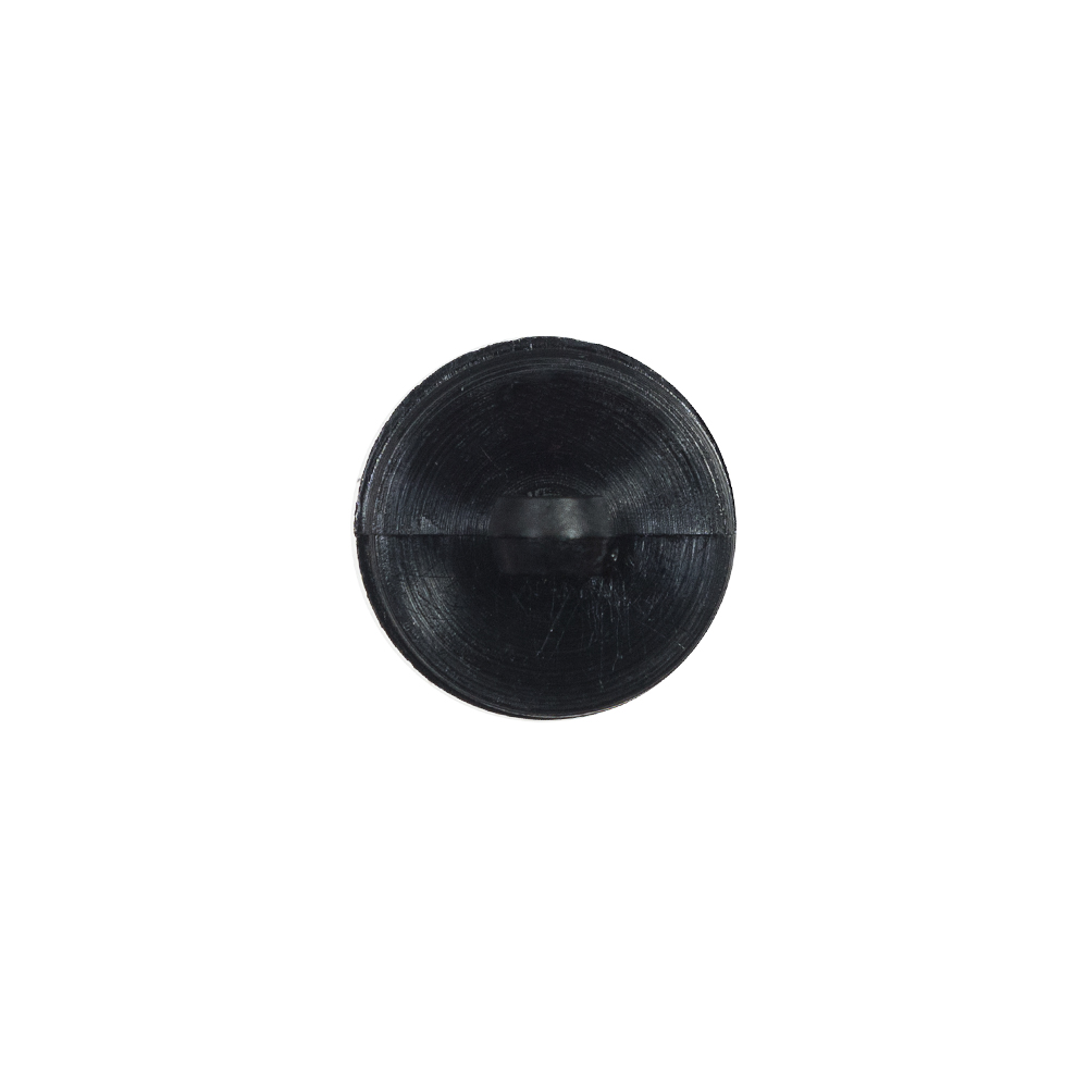 Italian Black Shank Back Plastic Button – 24L/15mm Italian Black Shank Back Plastic Button – 24L/15mm