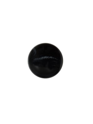 Italian Black Glossy Shank Back Button – 18L/11.5mm Italian Black Glossy Shank Back Button – 18L/11.5mm