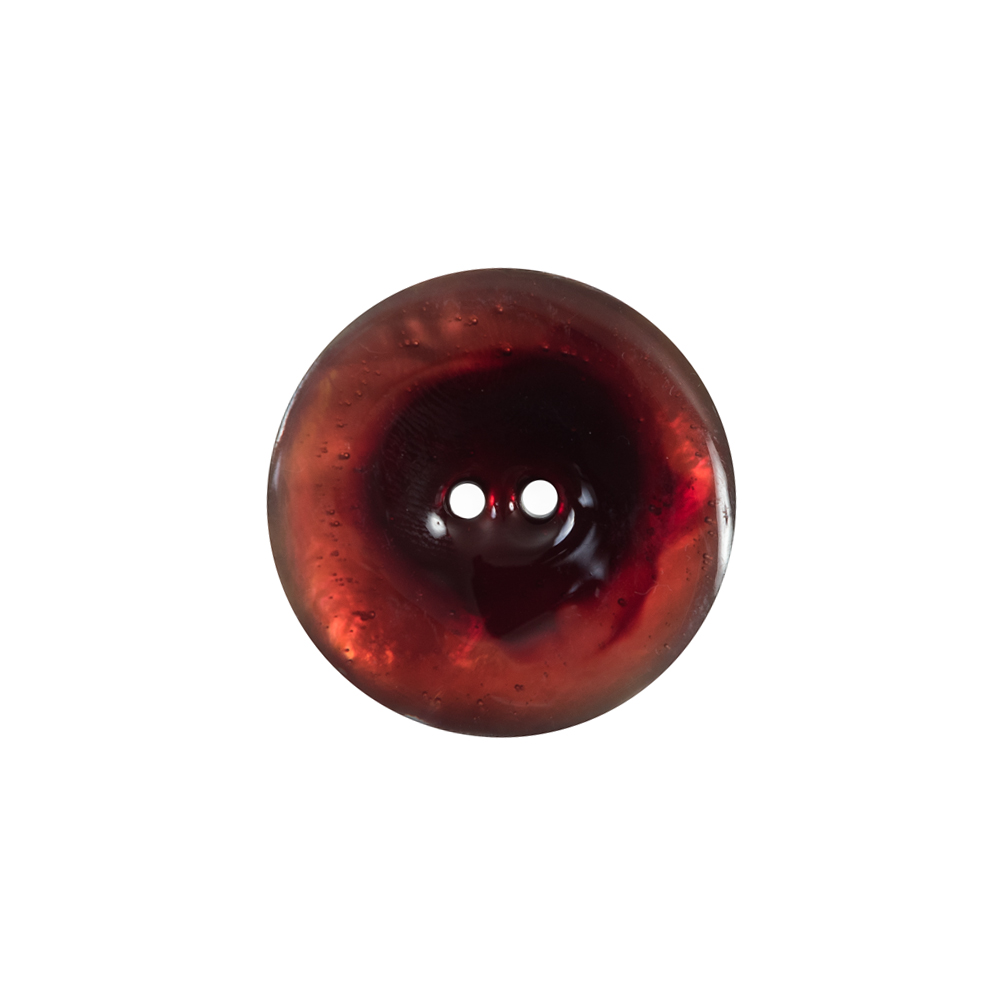 Italian Red 2-Hole Shell Button – 32L/20mm Italian Red 2-Hole Shell Button – 32L/20mm