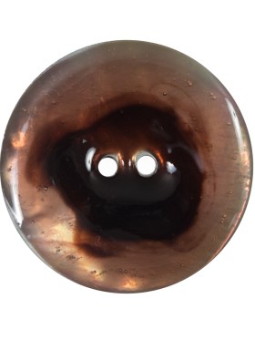 Italian Orange 2-Hole Shell Button – 44L/28mm Italian Orange 2-Hole Shell Button – 44L/28mm