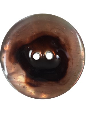 Italian Orange 2-Hole Shell Button – 44L/28mm Italian Orange 2-Hole Shell Button – 44L/28mm