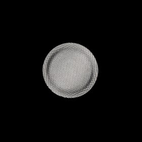 Italian Silver Chrome Plated Plastic Button – 24L/15mm Italian Silver Chrome Plated Plastic Button – 24L/15mm