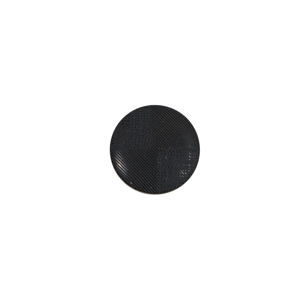 Italian Black Plastic Shank Back Button – 18L/11.5mm Italian Black Plastic Shank Back Button – 18L/11.5mm