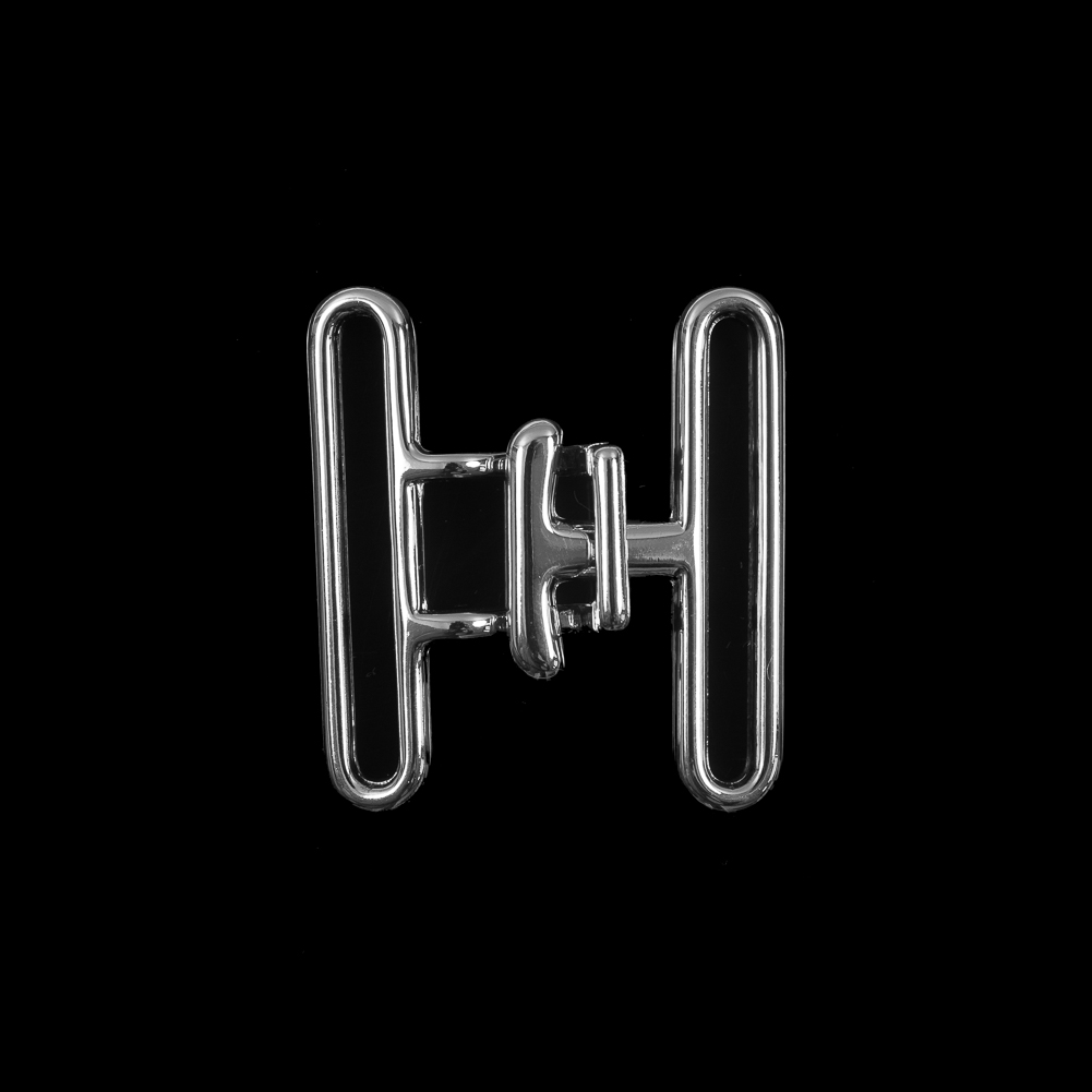 Italian Silver Buckle Closure – 1.625″ x 1.75″ Italian Silver Buckle Closure – 1.625″ x 1.75″