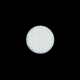 Italian White Floral Nylon Sprayed Button – 20L/12.5mm Italian White Floral Nylon Sprayed Button – 20L/12.5mm