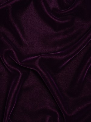 Polyester Micro Velvet – Plum Polyester Micro Velvet – Plum