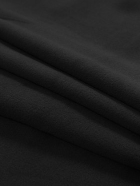 No-Pill Polyester Fleece – Black – Shropshire Collection No-Pill Polyester Fleece – Black – Shropshire Collection