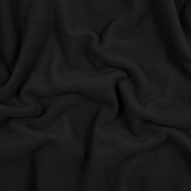 No-Pill Polyester Fleece – Black – Shropshire Collection No-Pill Polyester Fleece – Black – Shropshire Collection