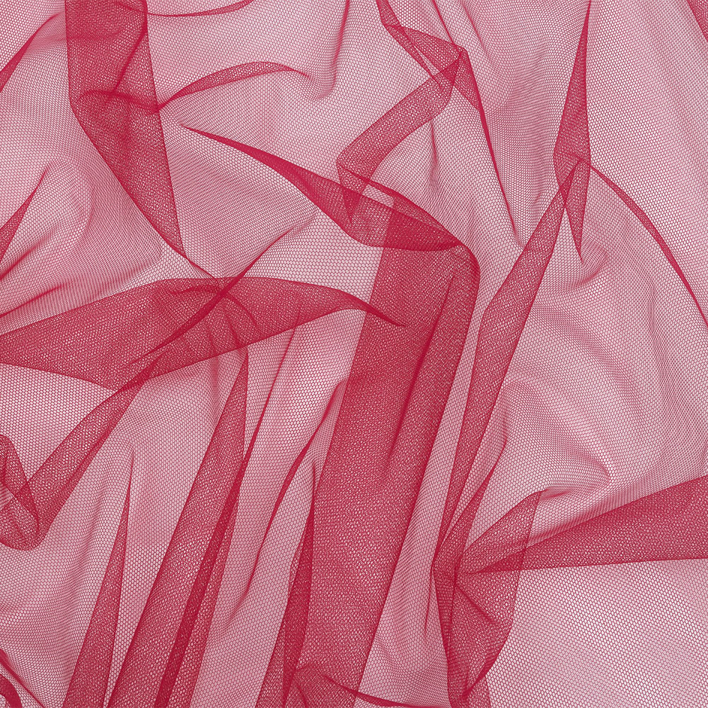 Soft Nylon Tulle – Barberry – Leonardo Collection Soft Nylon Tulle – Barberry – Leonardo Collection