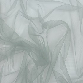 Soft Nylon Tulle – Gray Blue – Leonardo Collection Soft Nylon Tulle – Gray Blue – Leonardo Collection