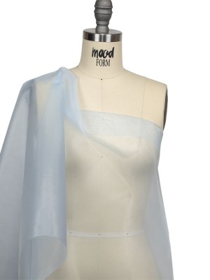 Stiff Polyester Organdy – Ice Water – Rhiannon Collection Stiff Polyester Organdy – Ice Water – Rhiannon Collection