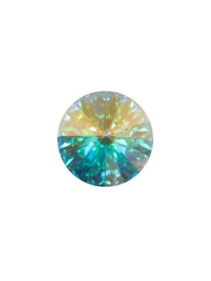 Swarovski Iridescent Crystal Shank Back Button – 18L/11.5mm Swarovski Iridescent Crystal Shank Back Button – 18L/11.5mm