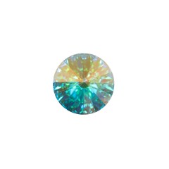 Swarovski Iridescent Crystal Shank Back Button – 22L/14mm Swarovski Iridescent Crystal Shank Back Button – 22L/14mm