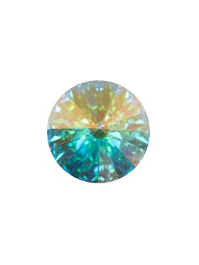 Swarovski Iridescent Crystal Shank Back Button – 25L/16mm Swarovski Iridescent Crystal Shank Back Button – 25L/16mm