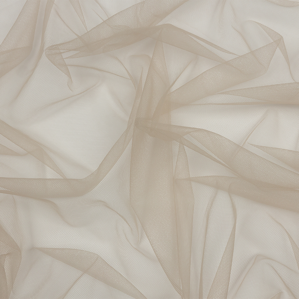 Soft Nylon Tulle – Greige – Leonardo Collection Soft Nylon Tulle – Greige – Leonardo Collection