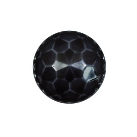Italian Charcoal Plated Bevel-Cut Button – 36L/23mm Italian Charcoal Plated Bevel-Cut Button – 36L/23mm