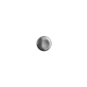 Italian Silver Metal Shank Back Button – 12L/7.5mm Italian Silver Metal Shank Back Button – 12L/7.5mm