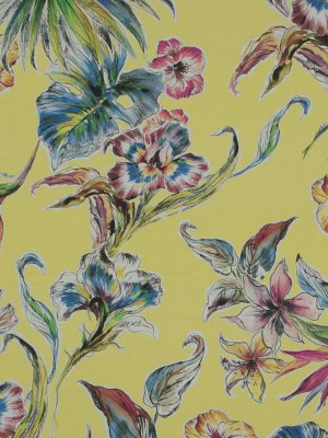 Cotton Poplin – Vibrant Yellow Floral – Creativite Epanouie Print – Mood Exclusive Avenable Collection Cotton Poplin – Vibrant Yellow Floral – Creativite Epanouie Print – Mood Exclusive Avenable Collection