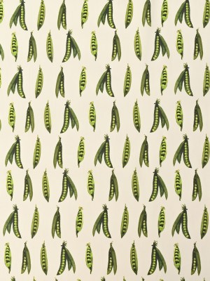 Mood Exclusive January Peas White Poplin Mood Exclusive January Peas White Poplin