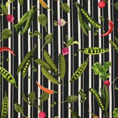 Mood Exclusive Joy of Friendship Black Stretch Cotton Sateen Mood Exclusive Joy of Friendship Black Stretch Cotton Sateen