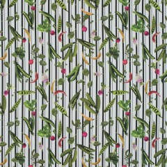 Mood Exclusive White Joy of Friendship Stretch Cotton Sateen Mood Exclusive White Joy of Friendship Stretch Cotton Sateen