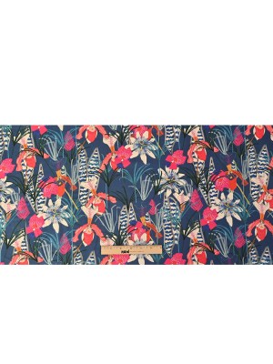 Mood Exclusive Enigmatic Flora Antiqued Navy Cotton Lawn Mood Exclusive Enigmatic Flora Antiqued Navy Cotton Lawn