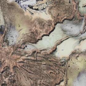 Stretch Cotton Sateen – Pale Green and Beige Abstract – Mission to Mars Print – Mood Exclusive Avenable Collection Stretch Cotton Sateen – Pale Green and Beige Abstract – Mission to Mars Print – Mood Exclusive Avenable Collection