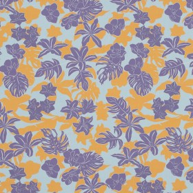 Mood Exclusive Renacimiento de la Humildad Purple and Yellow Cotton Poplin Mood Exclusive Renacimiento de la Humildad Purple and Yellow Cotton Poplin