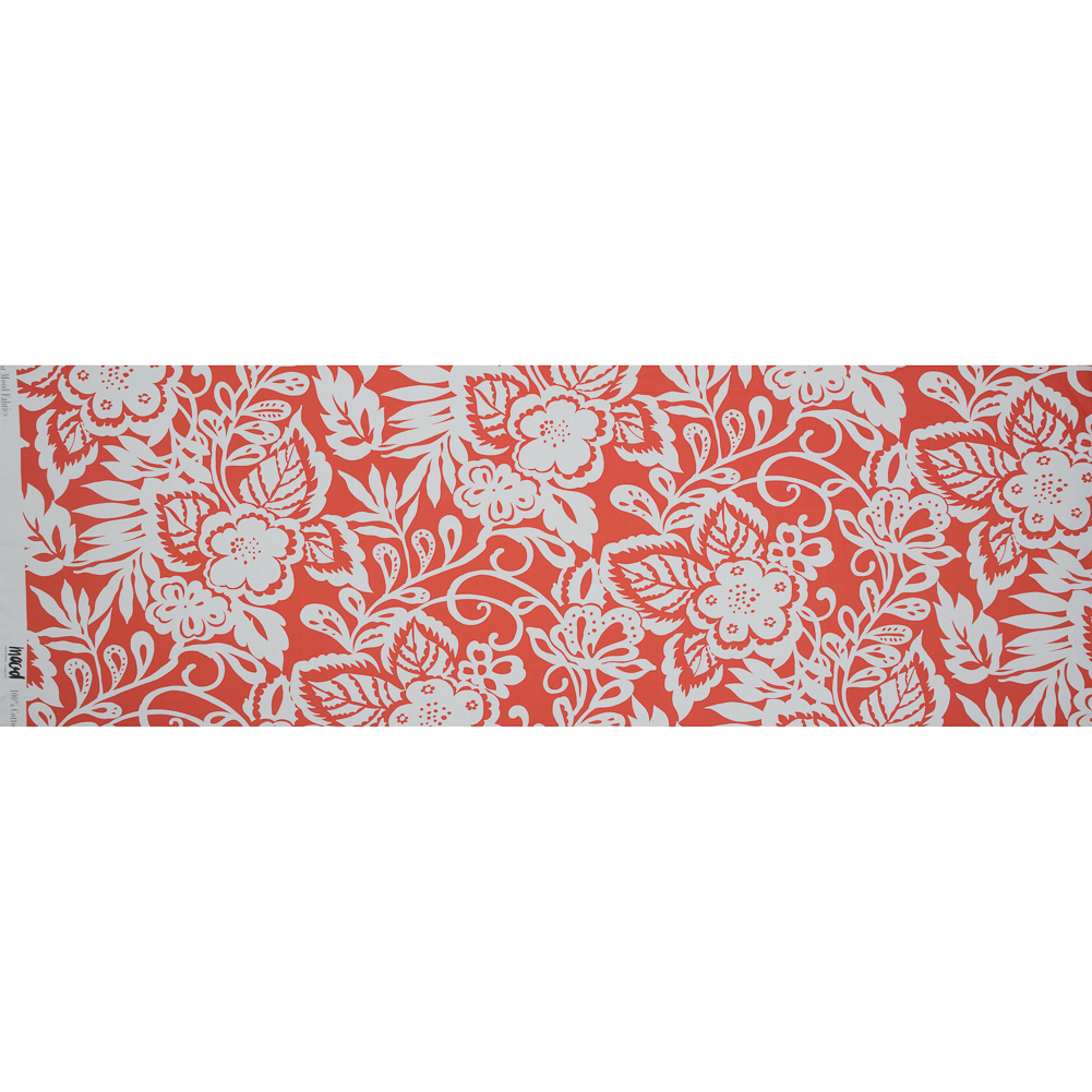 Mood Exclusive Implicacion de la Sinceridad Orange Cotton Poplin Mood Exclusive Implicacion de la Sinceridad Orange Cotton Poplin